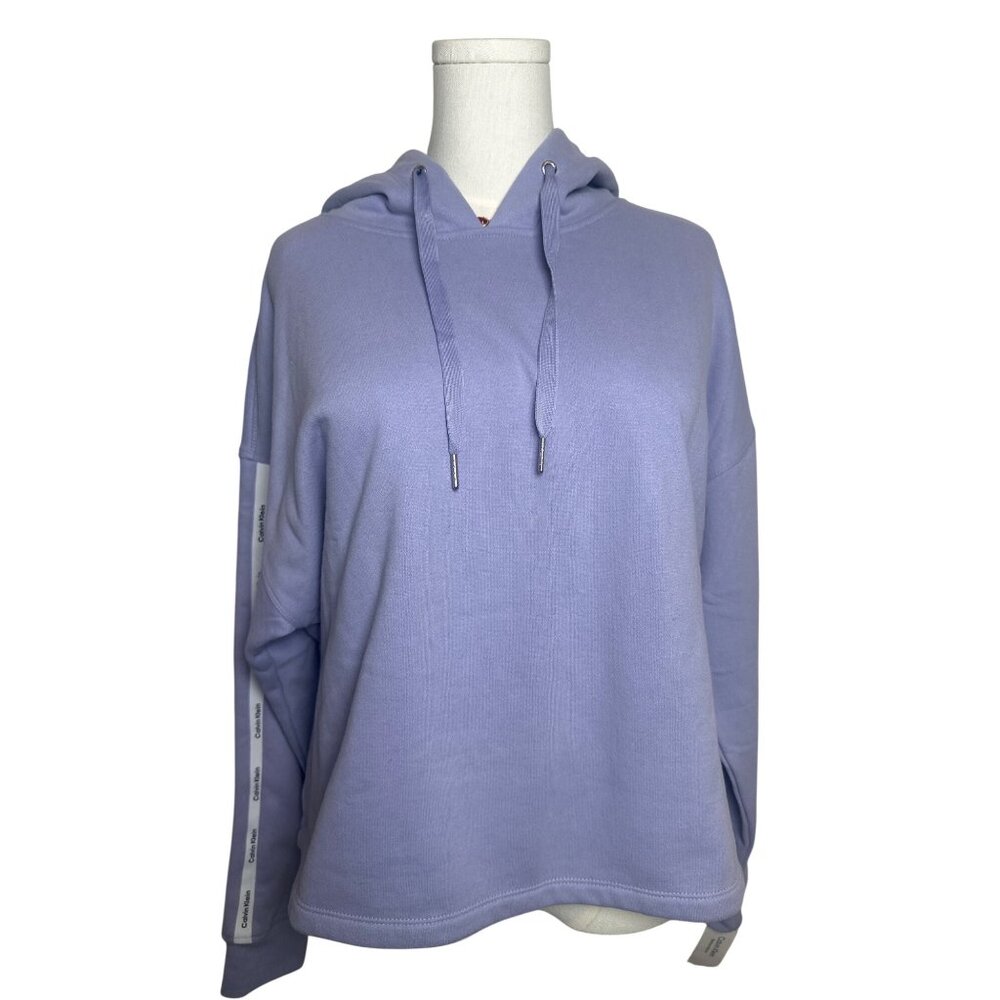 Calvin Klein women's cropped pullover‎ hoodie, NWT, Size XL